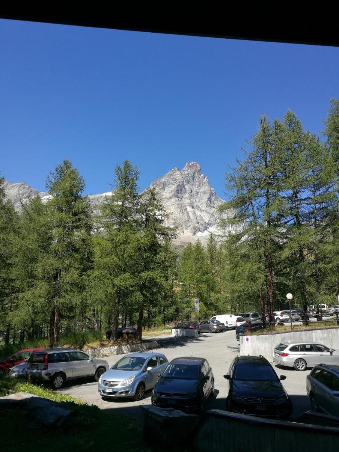 Ferienwohnung Grazioso Monolocale Vista Cervino Breuil-Cervinia Exterior foto